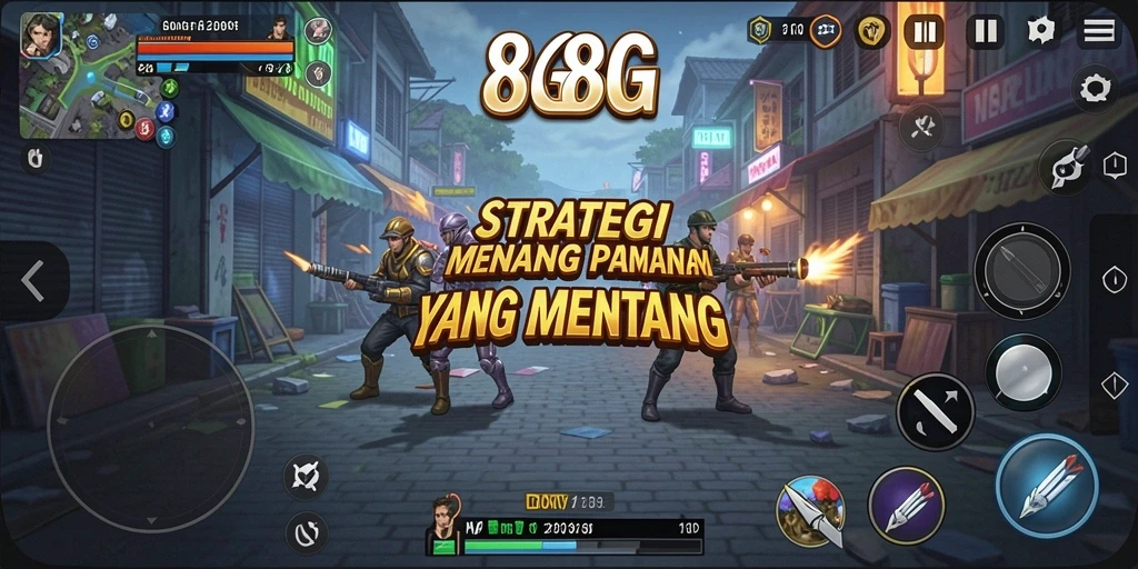 Tampilan menakjubkan dari gameplay Strategi yang mendebarkan.