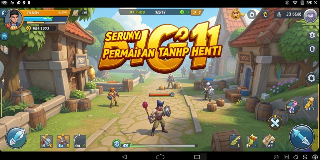 Tampilan gameplay seru dari BIG11 yang penuh tantangan dan kesenangan.