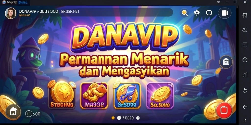 Tampilan menarik dari gameplay SLOT DANAVIP yang menegangkan.