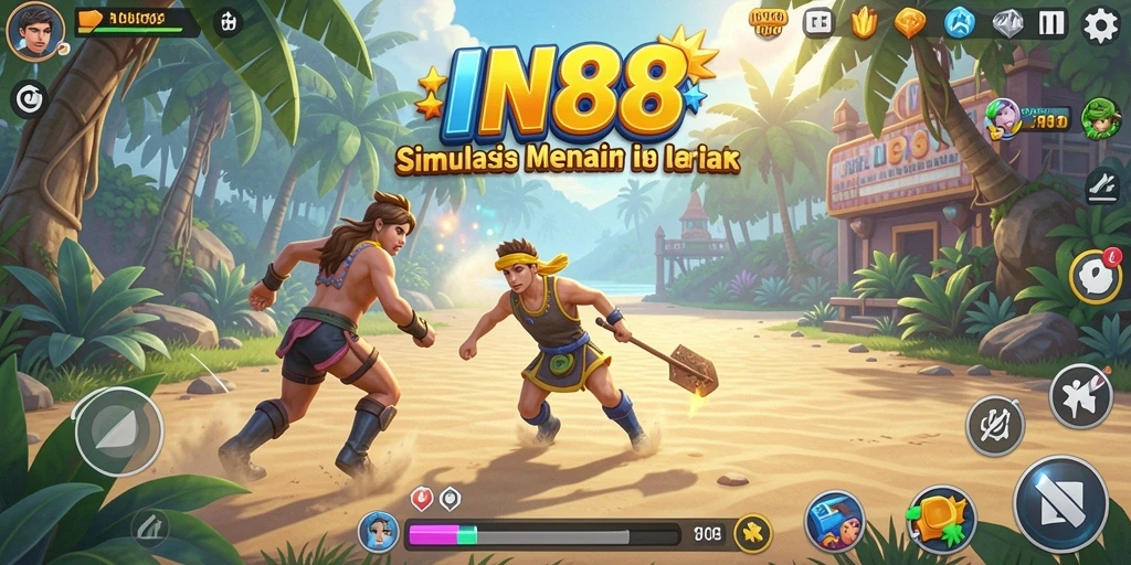 Tampilan gameplay IN88 yang menawan dan interaktif dalam simulation.
