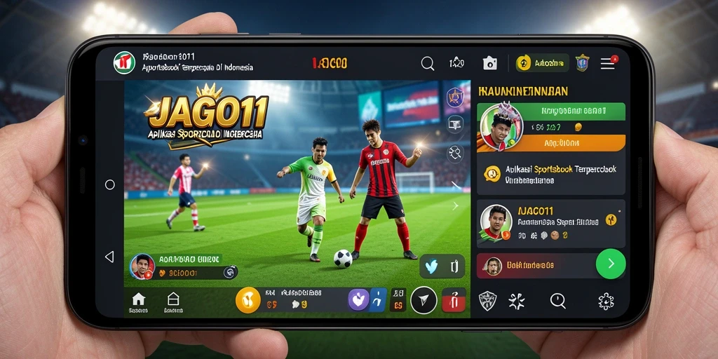 Tampilan antarmuka JAGO11 dengan pilihan taruhan olahraga yang lengkap.
