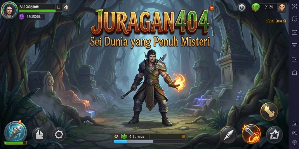 Tampilan gameplay JURAGAN404 yang penuh aksi dan eksplorasi.