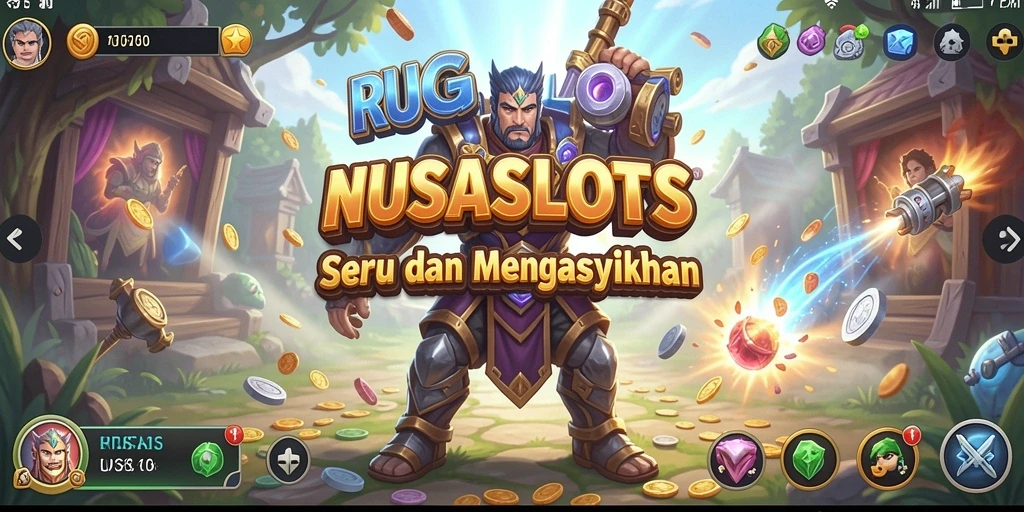 Gameplay seru di NUSASLOTS yang memukau.