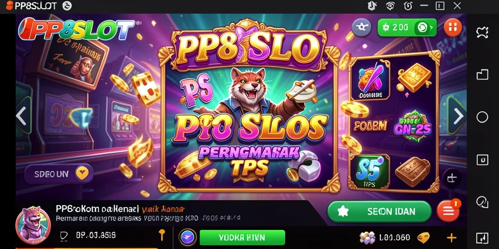 Tampilan gameplay seru dari PP8SLOT dengan grafis yang menawan.