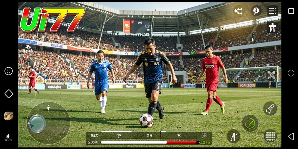 Tampilan gameplay UT77 yang menegangkan dan seru.