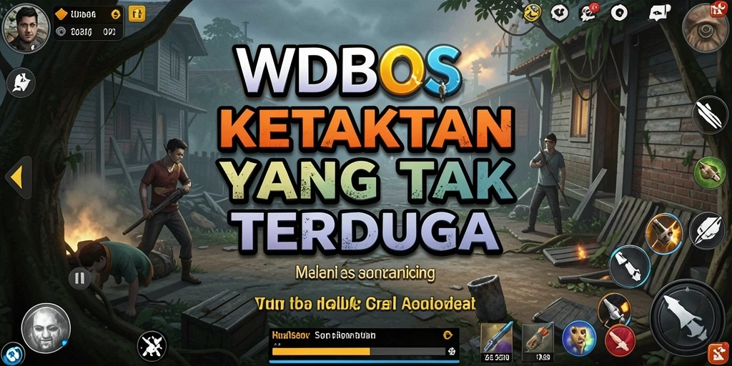 Tangkapan layar menampilkan momen menegangkan dalam WDBOS sebagai game Horror.